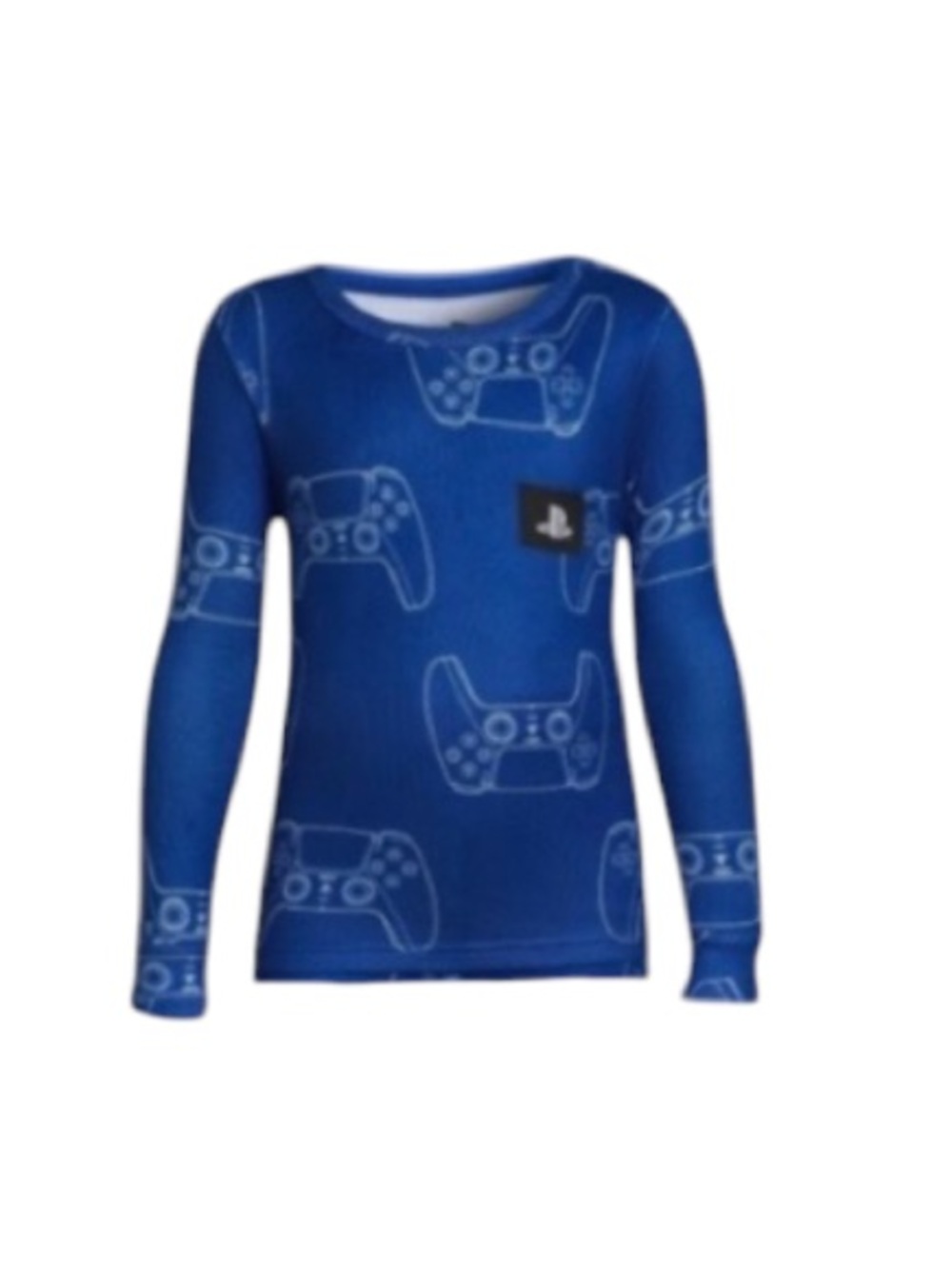 PlayStation Royal Blue Kids Long-Sleeve Tee